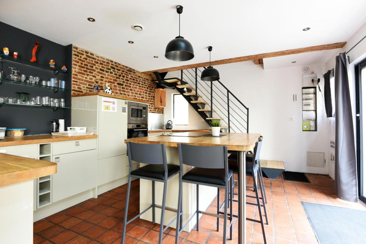 Maison Vieux Lille 3 Chambres Parking Prive 24H24H Acces Zewnętrze zdjęcie